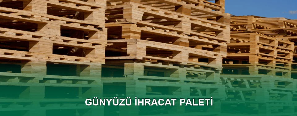 Günyüzü İhracat Paleti İmalatı
