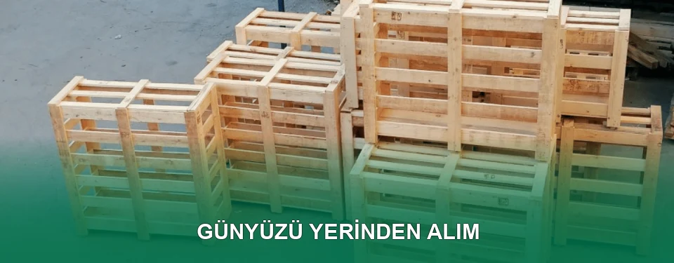 Günyüzü Yerinden Palet Toplama
